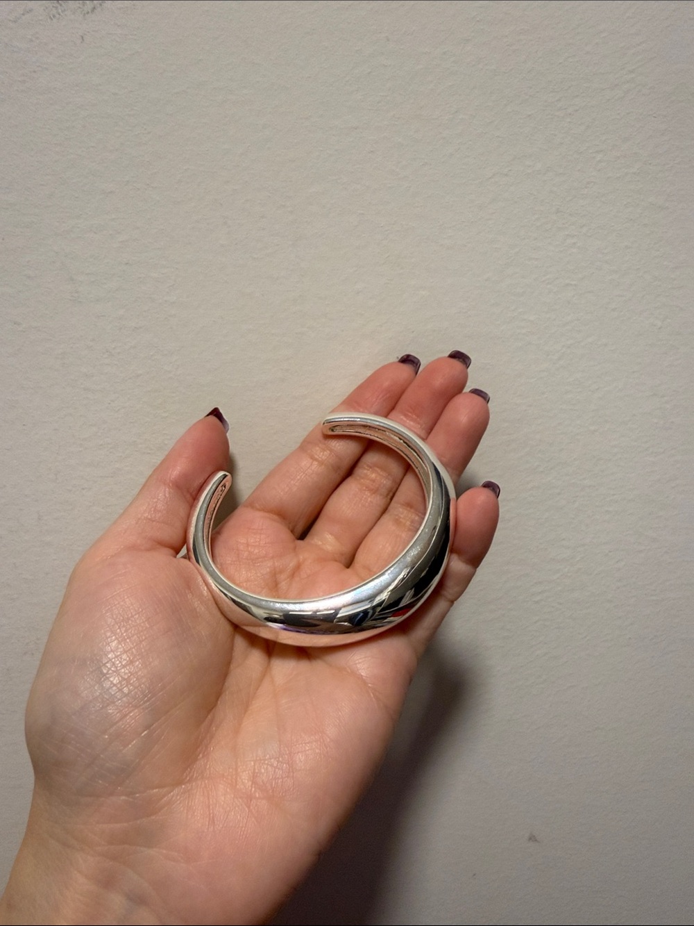 Silver cuff